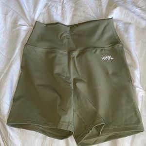 Olive green Aybl Core shorts size small